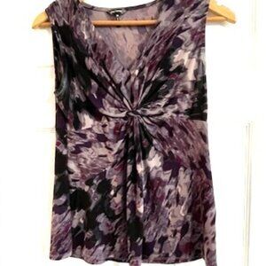 Daisy Fuentes Sleeveless V-Neck, Medium